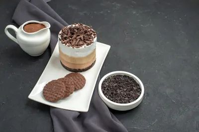 Mousse tres chocolates