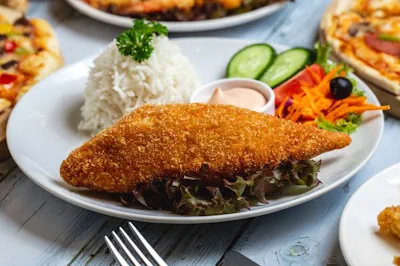 un rico pescado frito