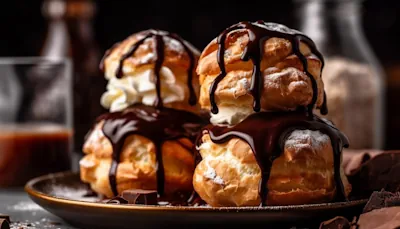 deliciosos profiteroles