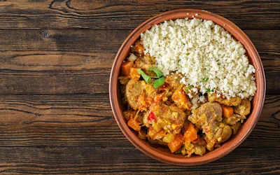 delicioso Cordero al Curry con Cuscús