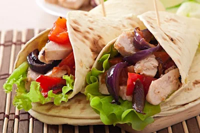 deliciosas fajitas de pollo