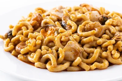 sabroso Fideuá de Mariscos