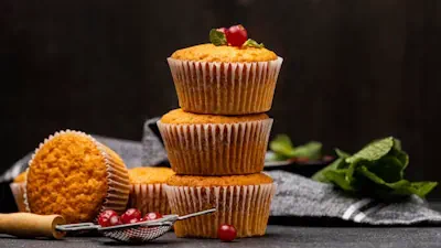 Maravillosos Muffins con frutos rojos